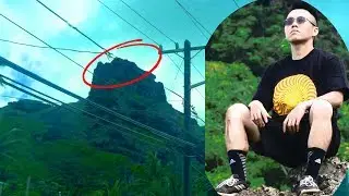 CLIMBED TO THIS CLIFF