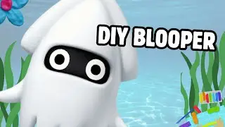 DIY f&aacute;cil: Creando a Blooper de Mario Bros en plastilina, &iexcl;Un Arte Submarino!.