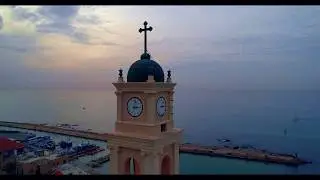 Jaffa Tel-Aviv at Israel from drone phantom 4 advenced