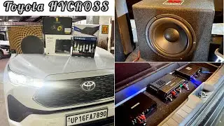 MOREL HYBRID 63 in Action 🤩 3-Way Components | MOREL KINETIC 10&rdquo; Subwoofer इंस्टॉल in Toyota Hycross