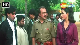 इसे ग़ौर से देखो इसने मासूम लड़कियों के साथ छेड़छाडी भी की है | Gundaraaj Scene | Amrish Puri