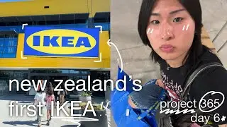 Первый в Новой Зеландии видеоблог об IKEA 💙💛: фрикадельки, еда, покупки и т.д. | Проект 365, день 6