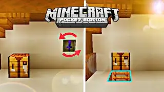 Minecraft Item Frame Secret Door | Bedrock Redstone Tutorial