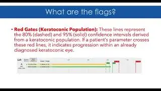 How to use and interpret the Oculus Pentacam ABCD Ectasia progression display #keratoconus