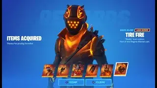 Buying MAGMA MASTERS PACK in Fortnite Item Shop