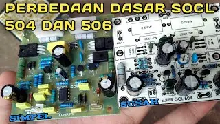 Perbedaan SOCL 504 dan SOCL 506 full penjelasan #edisielektronik