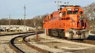 A morning in Michigan City on the CSS&SB railroad