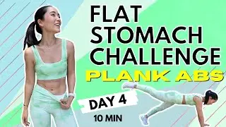 PLANK ABS workout // FLAT TUMMY CHALLENGE DAY 4 -GET ABS 2021!