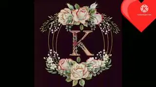 #K ( k)  K name status #lovestatus #shorts #whatsap #instagram // kabhi jo baadal barse song ❤️☺️//