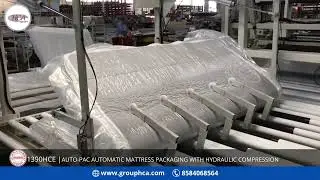 ATLANTA ATTACHMENT  1390HCE  |   AUTO-PAC AUTOMATIC MATTRESS PACKAGING WITH HYDRAULIC COMPRESSION