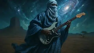 Tuareg Electric Guitar in the Sahara | Epic Desert Blues Instrumental Music