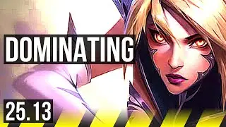 KAI'SA & Pyke vs TRISTANA & Lulu (ADC) | Dominating | KR Diamond | 25.13