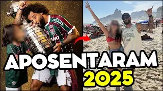 OLHA A LISTA DE JOGADORES FAMOSOS QUE SE APOSENTARAM EM 2025 E O QUE ELES FAZEM HOJE