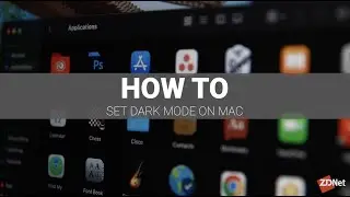 How to make Mac dark mode