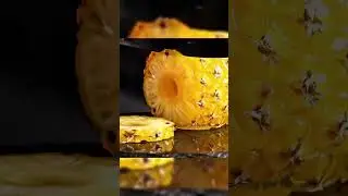 Cutting Pineapple Use Al features #music #anime #ai
