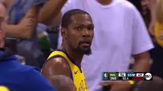 Kevin Durant Ejected vs Bucks! (29/3/18)