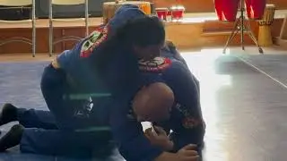 Jiu-Jitsu - Gi Choke Option for Opponent in Turtle Position