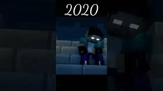 Minecraft herobrine evolution   #mzrp #minecraft #trentingvideo