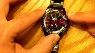 Weide WH 903 LED Analog Sport watch.  $16 on eBay! Basic overview!