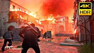 Uncharted 4 Prison Riot [PS5&trade;4K HDR] Gameplay PlayStation&trade; 5