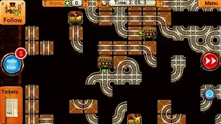 Rail Maze 2 - Train Puzzle Game - Android Gameplay 107