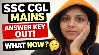 SSC CGL MAINS Scorecard😱 ANSWER KEY OUT📢🔥Quitting SSC 💔 #sscexam #cglmains2025 #cglmains #ssccgl 