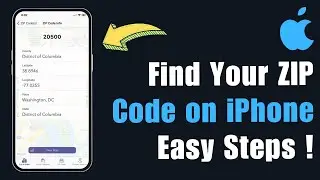 How to Find Your ZIP Code on iPhone !