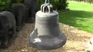 Victorian John C Wilson Founders Antique Bronze Church or School Bell Glasgow 1880 - UKAA