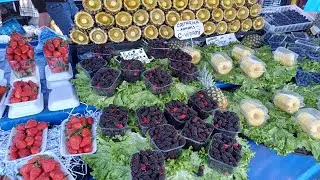 🍎🍒#Antalyada pazar gezisi #Ulu&ccedil; mah perşembe pazarı🍒🍎