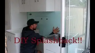 DIY Acrylic Splashback (Laundry Renovation Part 6)