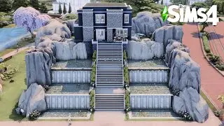 🌊WATER SHELL CHALLENGE BY @velvettb  | No CC | Speed Build | The Sims 4