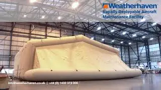 Rapidly Deployable Aircraft Maintenance Hangar | 20m x 20m x 7m