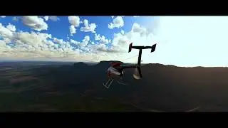 MD-500 flight.  Siding Springs Observatory.  Australia