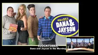 TACS - Jocktober - Dana & Jayson in the morning 106.1 BLI 10/6/15