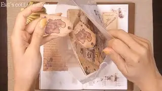 ASMR アンティークコラージュ🕰🗝 antique collage 앤티크 콜라주