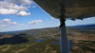 Hjärtat av Hotagsfjällen från ovan