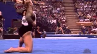 Jennie Thompson - Floor Exercise - 1999 U.S. Gymnastics Championships - Women - All Around
