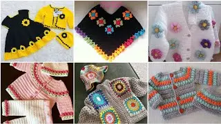 Crochet Girl Frocks Trendy Latest New Design For 0-6 Years 2026/Crochet Baby Girl or Baby Boys Dress