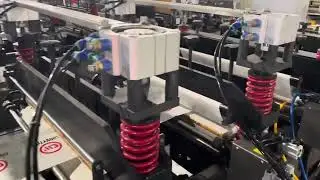 CHOVYTING doypack pouch making machine with double cutting system