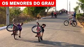 Os menores na rua do grau