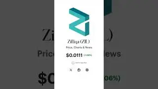 Zilliqa (ZIL) Price, Charts & News