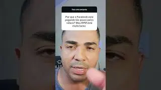 🚨 PORQU&Ecirc; FACEBOOK TA PAGANDO POUCO NOS V&Iacute;DEOS??