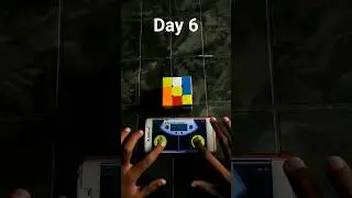 Day 6 | Rubik's Cube Challenge | 10 Days Challenge | ₹180 Rubik's Cube 