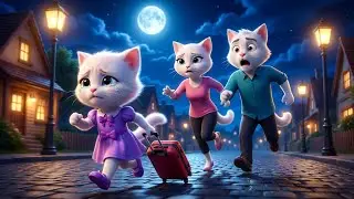 😭💔 Jab Bachi Ko Barabari Na Mili | Heart Touching Cartoon Story | Parents Lesson 👨&zwj;👩&zwj;👧#cat #funny 