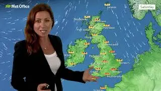 Clare Nasir Met Office Weather 1st August 2025 PM