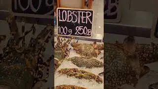 Phuket's Secret Menu & Neon Secrets: See What Real Lobster Costs in Patong! #shorts