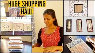 New kitchen organizer | Home Decor frame 😍 | shopping haul tamil | abarnasivabalan vlogs #vlog
