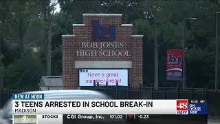 New information released about break-in at Bob Jones High School
