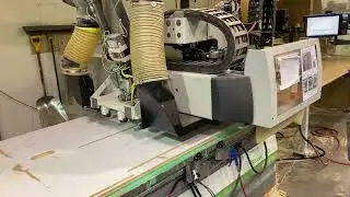 BIESSE ROVER A 3 40 FT FLAT TABLE MACHINE