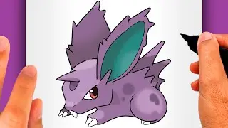 HOW TO DRAW NIDORAN - How to Draw Pok&eacute;mon N&ordm; 0032 (EASY POK&Eacute;MON DRAWING) - Nidoran Drawing